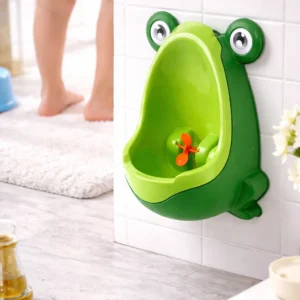 Zaparkorun Dětský pisoár ve tvaru žáby - zelený