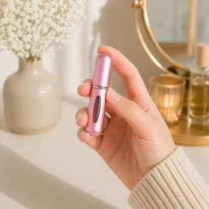 Zaparkorun Elegantní flakon na parfémy - růžový