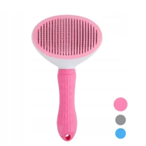 Zaparkorun Inovativní kartáč na vyčesávání srsti PETBRUSHY - růžový