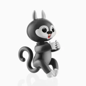 Zaparkorun Interaktivní veverka s pohyby a zvuky - Černá