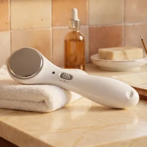 Zaparkorun Mini galvanická žehlička s ionizérem - bílá