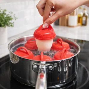 Zaparkorun Pohárky na vaření vajec - silikonové - sada 6 ks