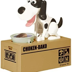 Zaparkorun Pokladnička - hladový pejsek - bílo-černý