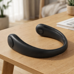 Zaparkorun Přenosný ventilátor na krk - černý