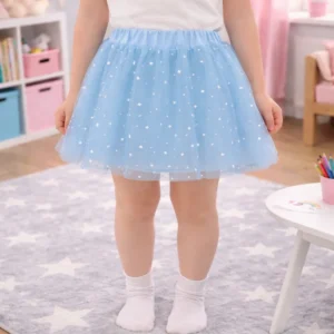 Zaparkorun Princeznovská sukně s LED světlem - modrá