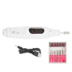 Zaparkorun Profesionální elektrická bruska na nehty - růžová