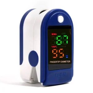 Zaparkorun Prstový pulzní oxymetr LK87 - modrý