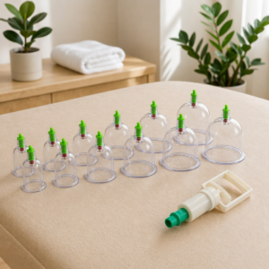 Zaparkorun Sada vakuových masážních baněk - 12 ks