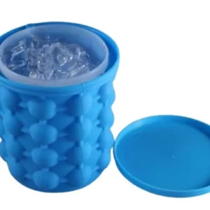 Zaparkorun Silikonový výrobník kostek ledu a chladič nápojů - 12 x 13 cm