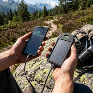 Zaparkorun Solární powerbanka se záložní baterií - 5000 mAh