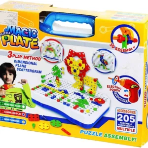 Zaparkorun Šroubovací stavebnice s vrtačkou - 205 dílů