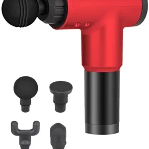 Zaparkorun Vibrační masážní pistole CY-801 - červená