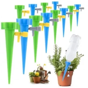 Zaparkorun Zavlažovací systém Spike - 10x zavlažovač s odkapávacím ventilem - modrá