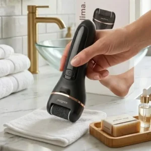 soulima Elektrická bruska na paty s LCD displejem