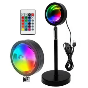 DexXer Vícebarevná LED lampa s dálkovým ovládáním - RGB