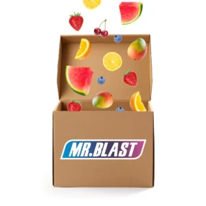 Kompletní set všech příchutí praskacích kuliček Mr. Blast - 2092 ks