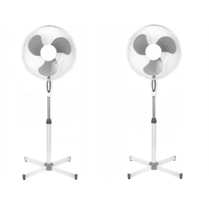 2x Stojanový ventilátor Sunlight - 16" - 40 W - sada 2 ks