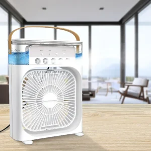 AFF Domácí přenosný ventilátor 3 v 1 se zvlhčovačem vzduchu