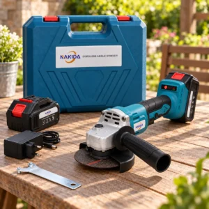 Aku flexa Nakida HTN-5660 - 125 mm - s bezuhlíkovým motorem + 2x 4000 mAh baterie + kufřík