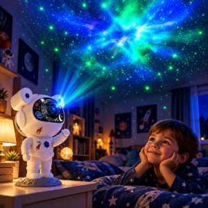 Hvězdný projektor Astronaut s dálkovým ovládáním