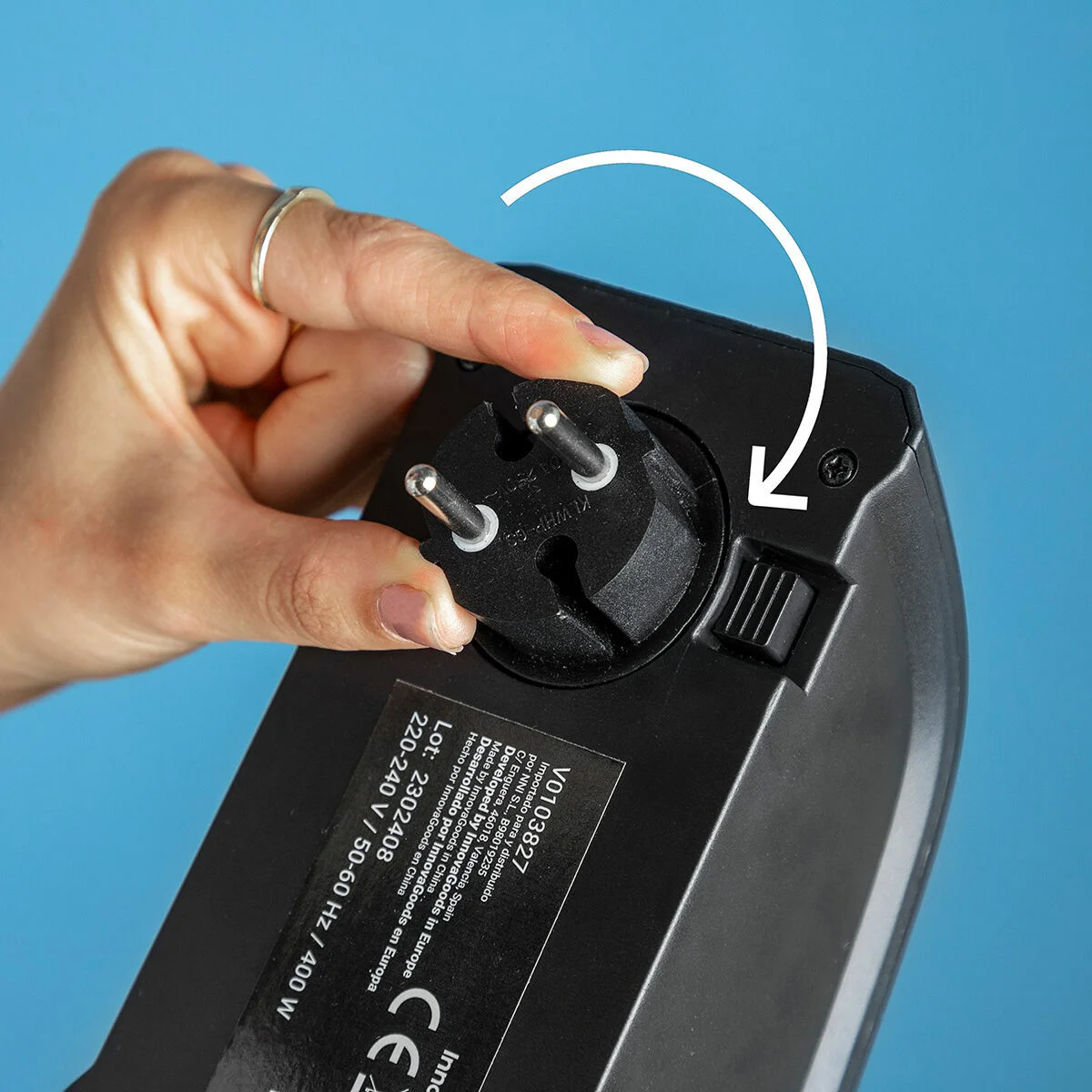 Přenosný mini ohřívač do zásuvky 400 W Heatpod - InnovaGoods - Obrázek 2