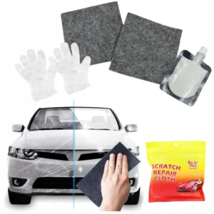 VERK Sada na odstranění škrábanců z laku auta - 45 ml + 2 lešticí utěrky