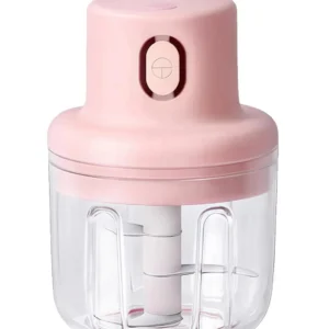 Akumulátorový elektrický sekáček KB010 250 ml - růžový