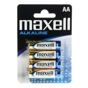 Alkalické baterie PK4 - 4x AA - 1.5V - Maxell