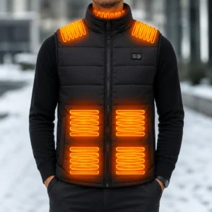 Beast Vyhřívaná vesta na USB - černá - XL