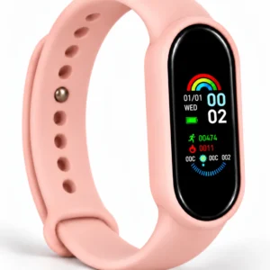 Chytrý náramek Smart Band 9 - růžový