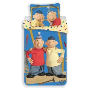 JERRY FABRICS Povlečení Pat a Mat blue 140/200