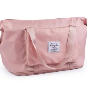 Zaparkorun Dámská skládací cestovní taška Foldaway Travel Bag - růžová