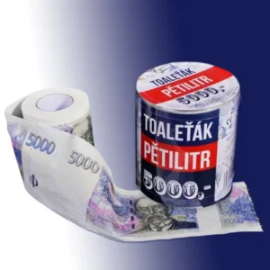 Zaparkorun Toaletní papír s motivem pětitisícovky